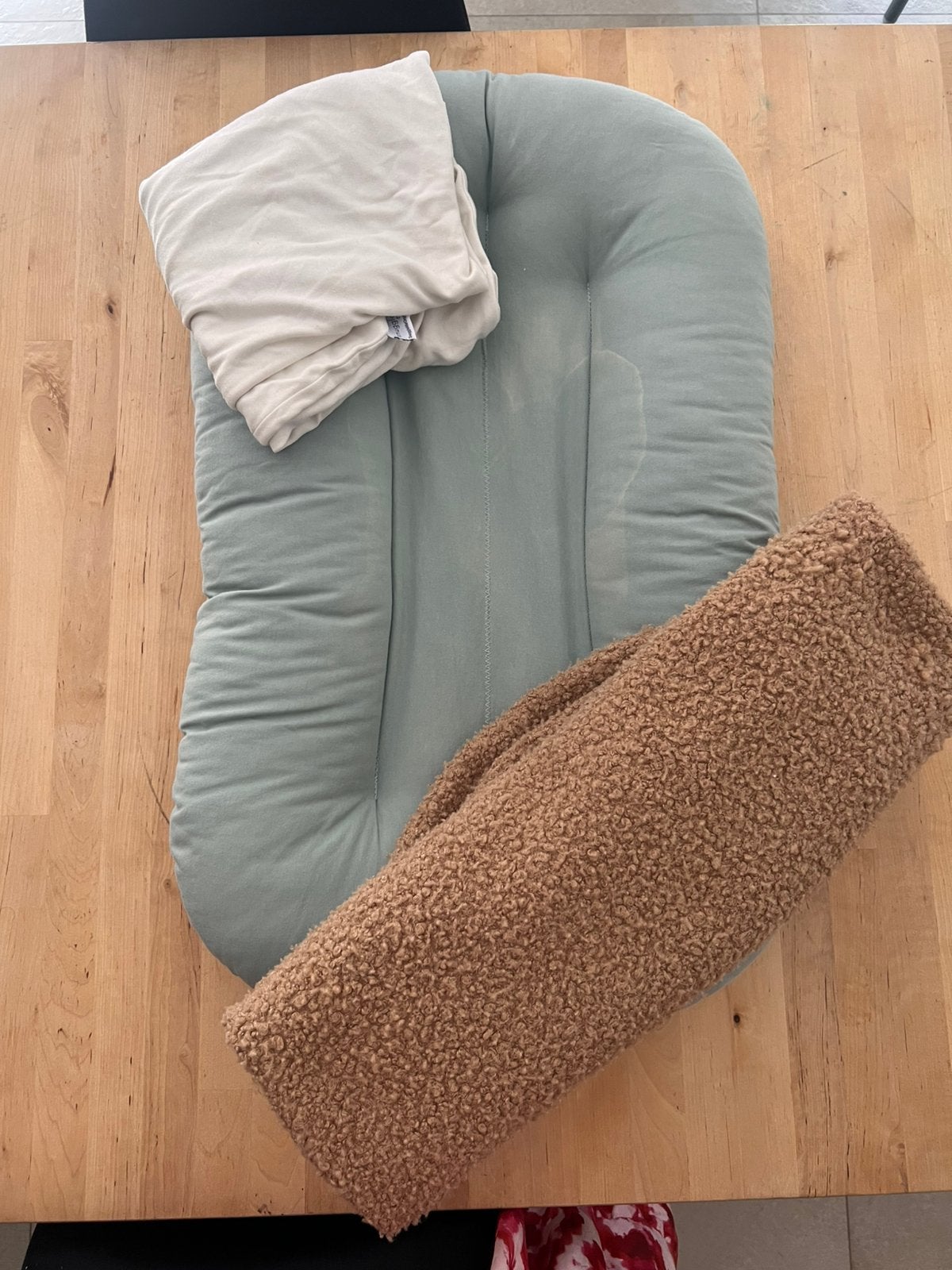Babynestje snuggle me + 2 overtrekken, Enlèvement, Utilisé