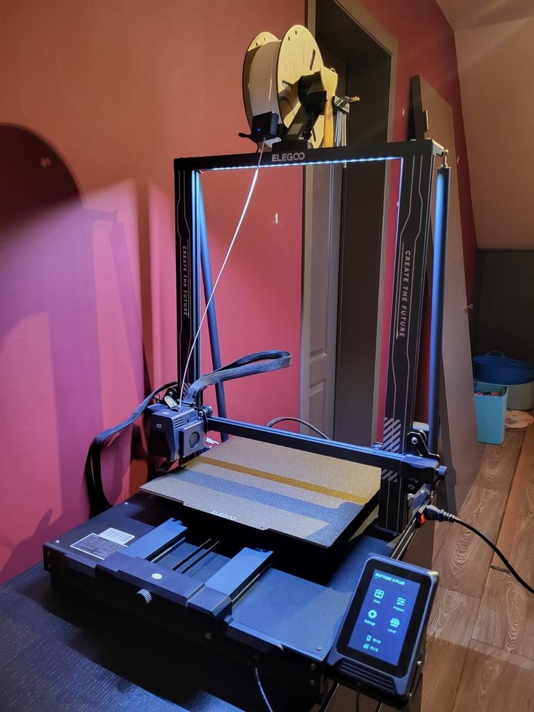Elegoo Neptune 3 Plus + 7 rollen filament, Ophalen