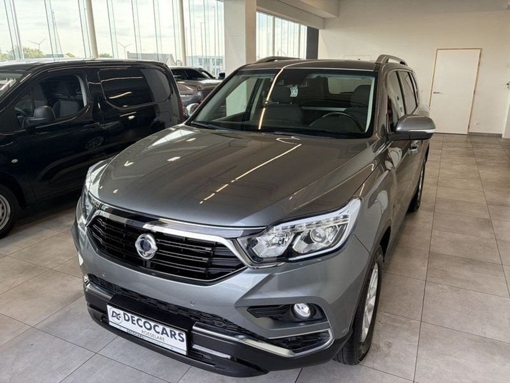 SsangYong REXTON Lichte Vracht / Trekhaak / Camera / Carpla, Autos, Achat, 2 places, Boîte manuelle, Noir