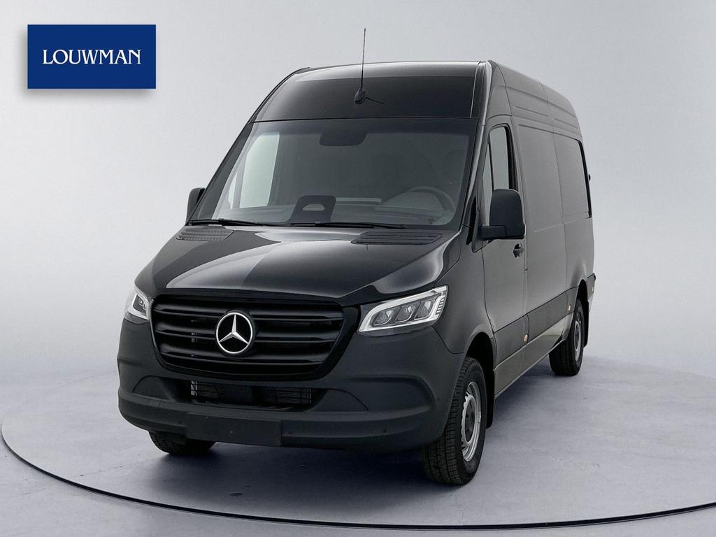 Mercedes-Benz Sprinter 319 1.9 CDI L2H2 Pro 3500KG Trekhaak, Auto's, Bestelwagens en Lichte vracht, Automaat, Zwart, Mercedes-Benz