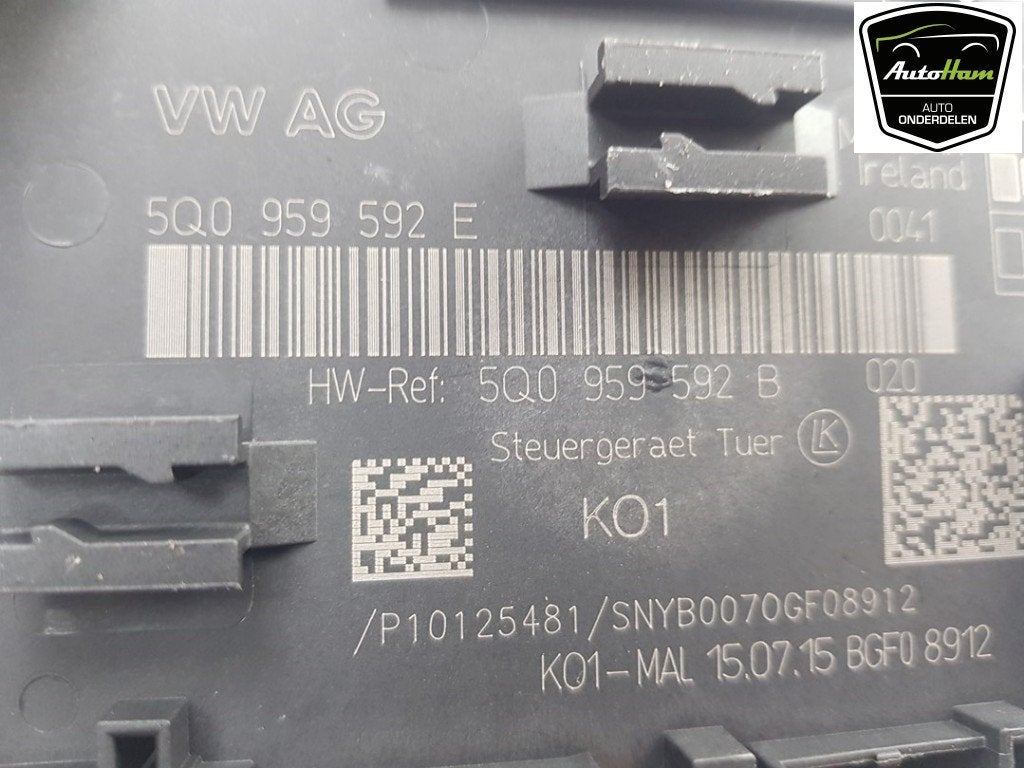COMPUTER CENTRALE VERGRENDELING A3 Limousine (8VS / 8VM), Gebruikt, Audi