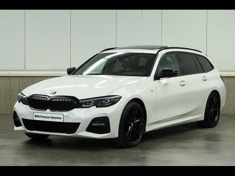 BMW 3-Serie M SPORT - NAVI - AUTOMAAT, 1998 cc, Euro 6, https://public.car-pass.be/vhr/82b6afb9-690f-4533-b71e-69c45cc46ef9, Wit
