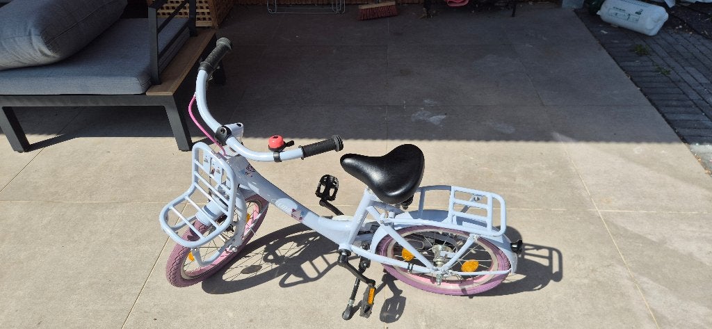Kinderfiets meisje, Fietsen en Brommers, Ophalen, Terugtraprem, Alpina, 16 tot 20 inch