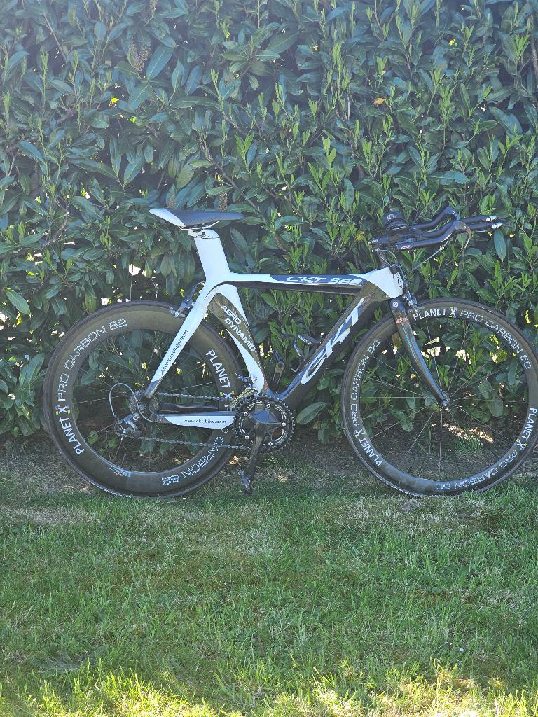 Vélo carbone triathlon CKT 568 – M, Autres marques, 10 à 15 vitesses, Enlèvement, 28 pouces