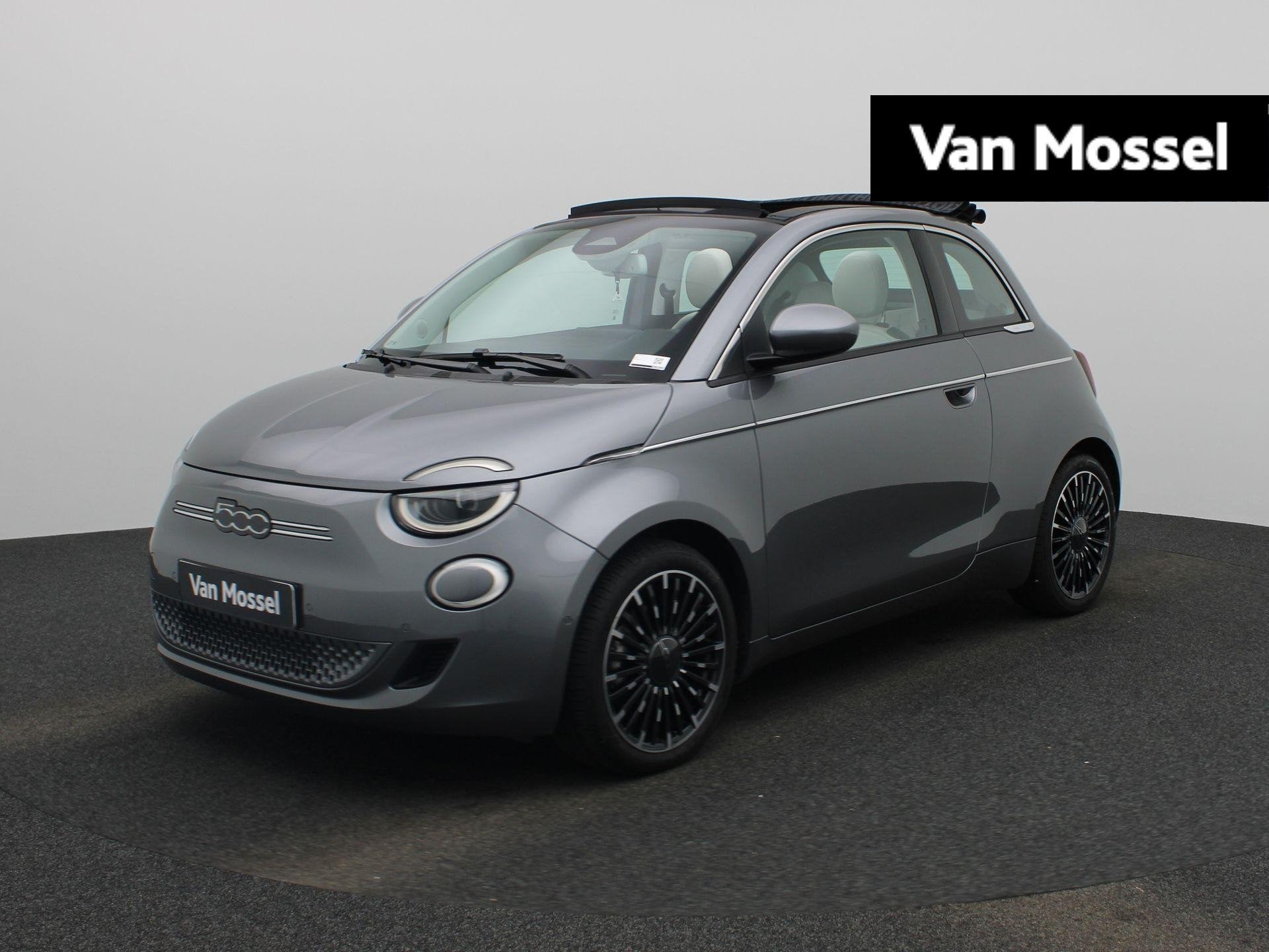 Fiat 500 C La Prima 42 kWh, Auto's, 4 zetels, Euro 6, Cabriolet, https://public.car-pass.be/vhr/c2bd9a7d-6618-4776-a15c-322cd314cfbf