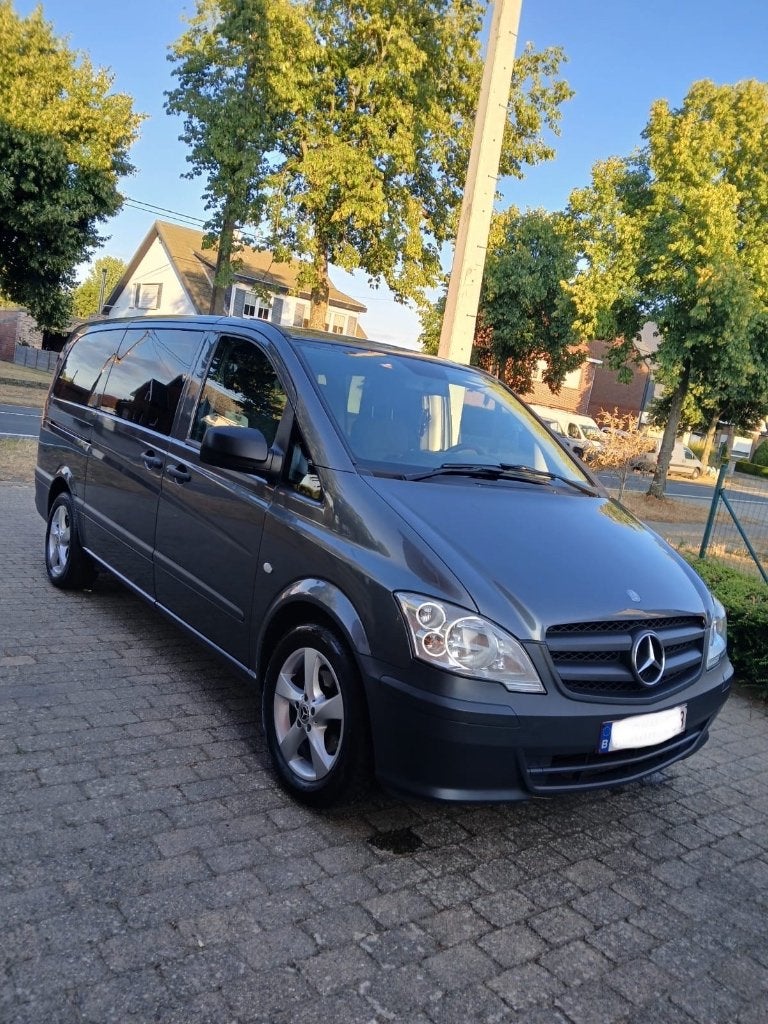 Mercedes vito 113cdi  automaat met 9zits, Automaat, Monovolume, Zwart, Overige kleuren