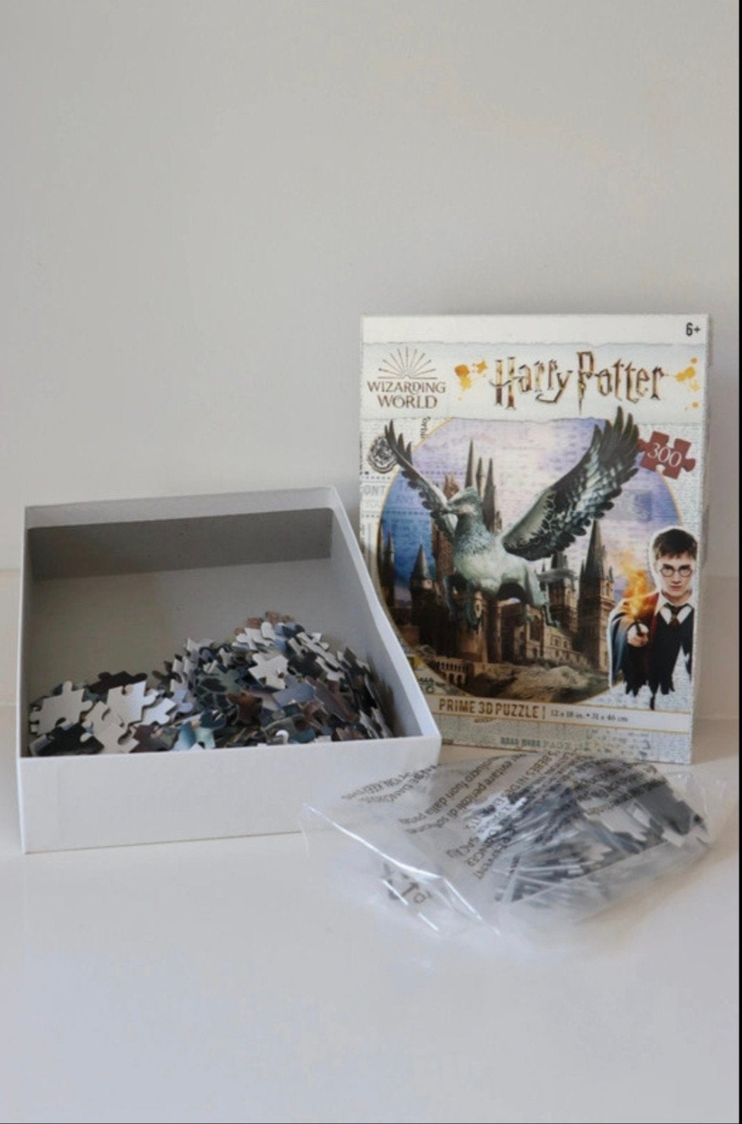 3D Harry Potter puzzel "Buckbeak", Ophalen of Verzenden, Minder dan 500 stukjes, Zo goed als nieuw, Legpuzzel