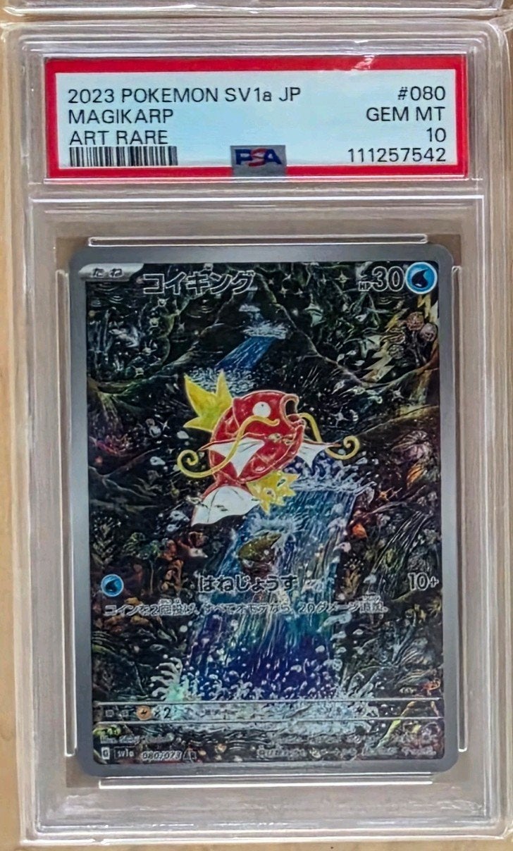 magikarp psa 10 #080 krasvrije case, Ophalen