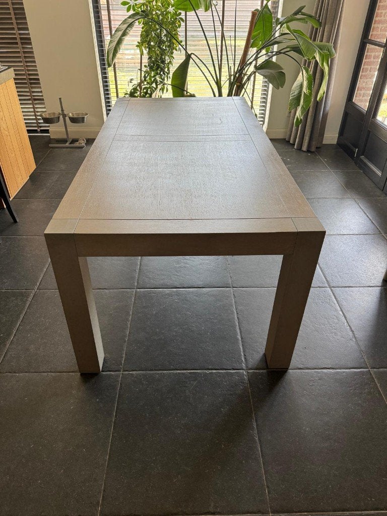 Eettafel - 2m x 1m, Ophalen, Gebruikt, 100 tot 150 cm, Vijf personen of meer
