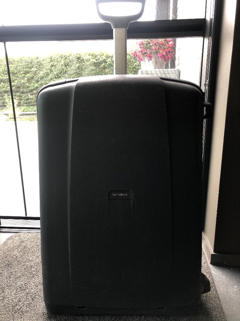 Samsonite koffer, Ophalen, Gebruikt, Hard kunststof, Wieltjes