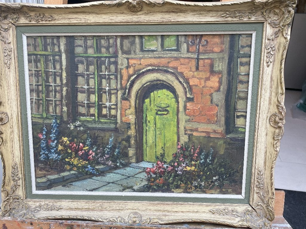 Schilderij Marthe De Spiegeleire (1897-1991) Kortrijk, Antiek en Kunst, Ophalen