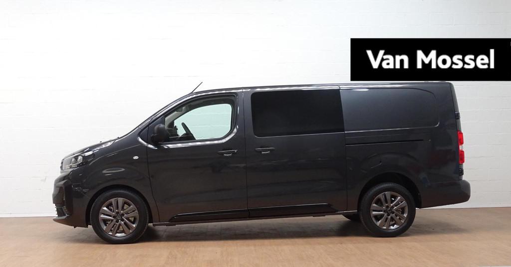 Peugeot Expert Long DC L3 2.2 BlueHDi 180 EAT8, Auto's, 4 deurs, Stof, Zwart, 4 cilinders