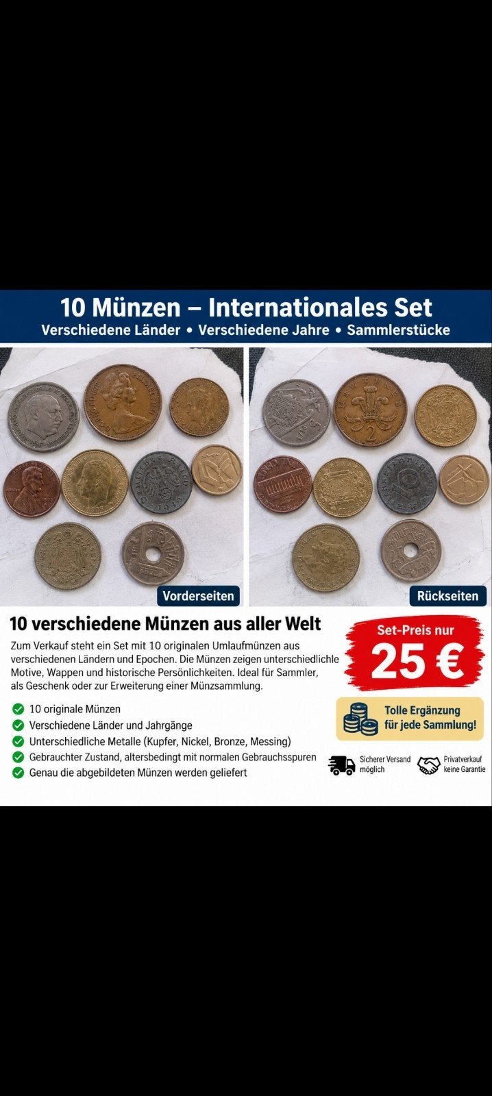 pièce 10, Enlèvement ou Envoi