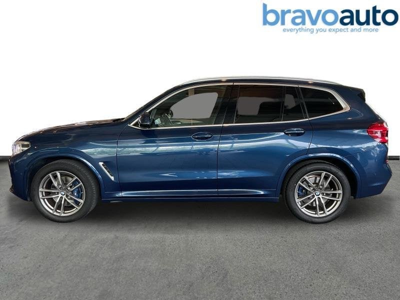 BMW X3 xDrive 20iA M-Sport, Auto's, BMW, Automaat, 1998 cc, Blauw, Parkeersensor