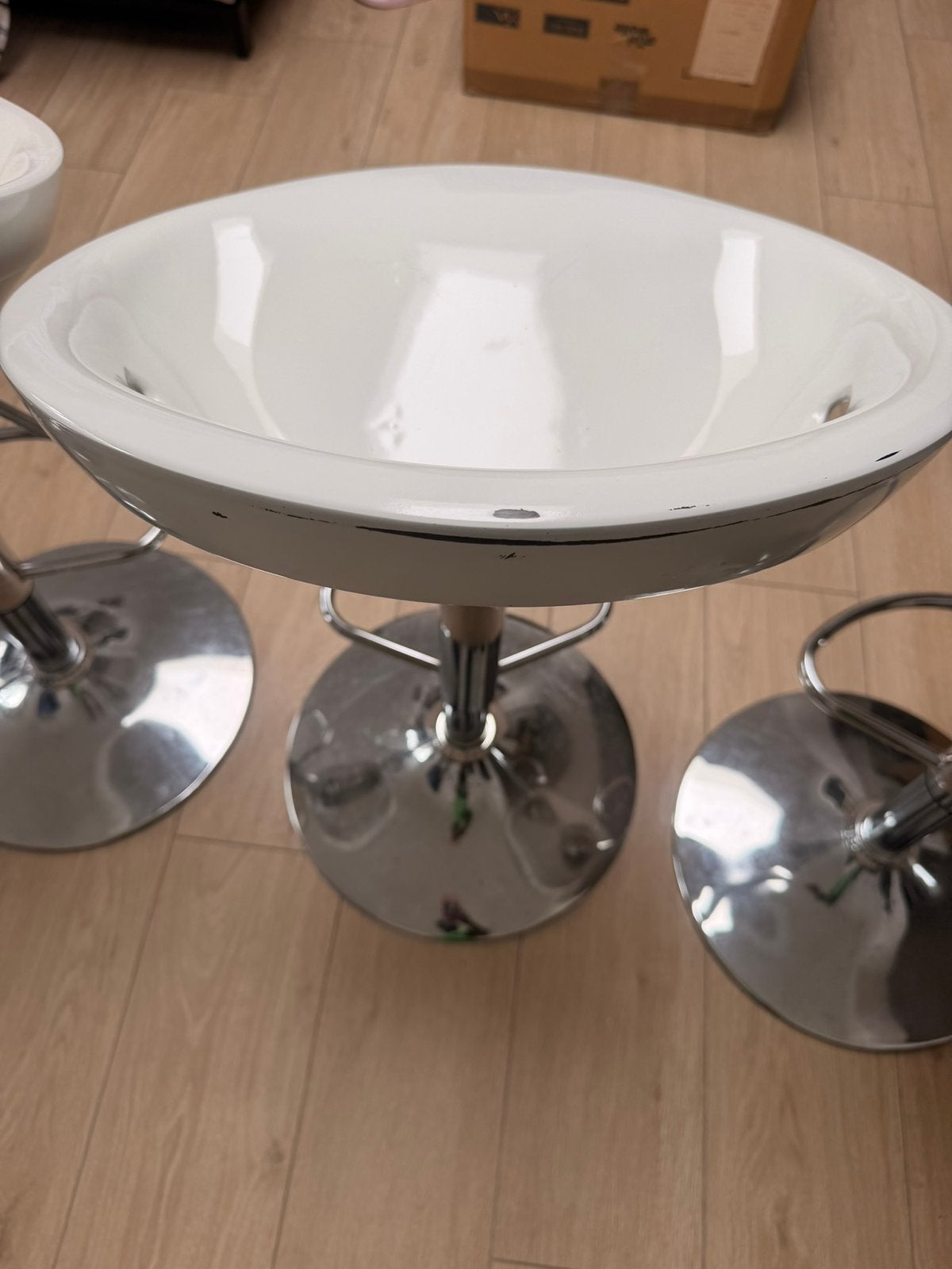 Chaise haute, Huis en Inrichting, Woonaccessoires | Etagères, Ophalen, Zo goed als nieuw