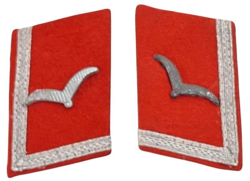duitse ww2 luftwaffe flak collar tabs, Ophalen of Verzenden