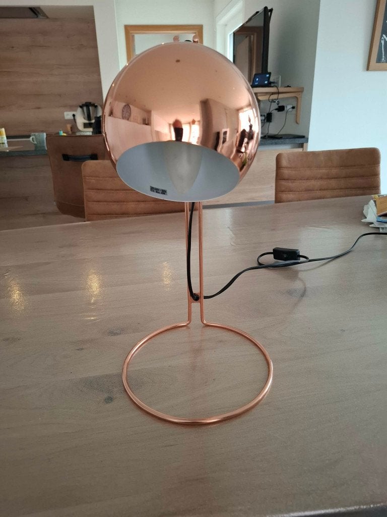 design lamp, Huis en Inrichting, Bureaulamp, 38 cm, E14 (klein), Ophalen of Verzenden