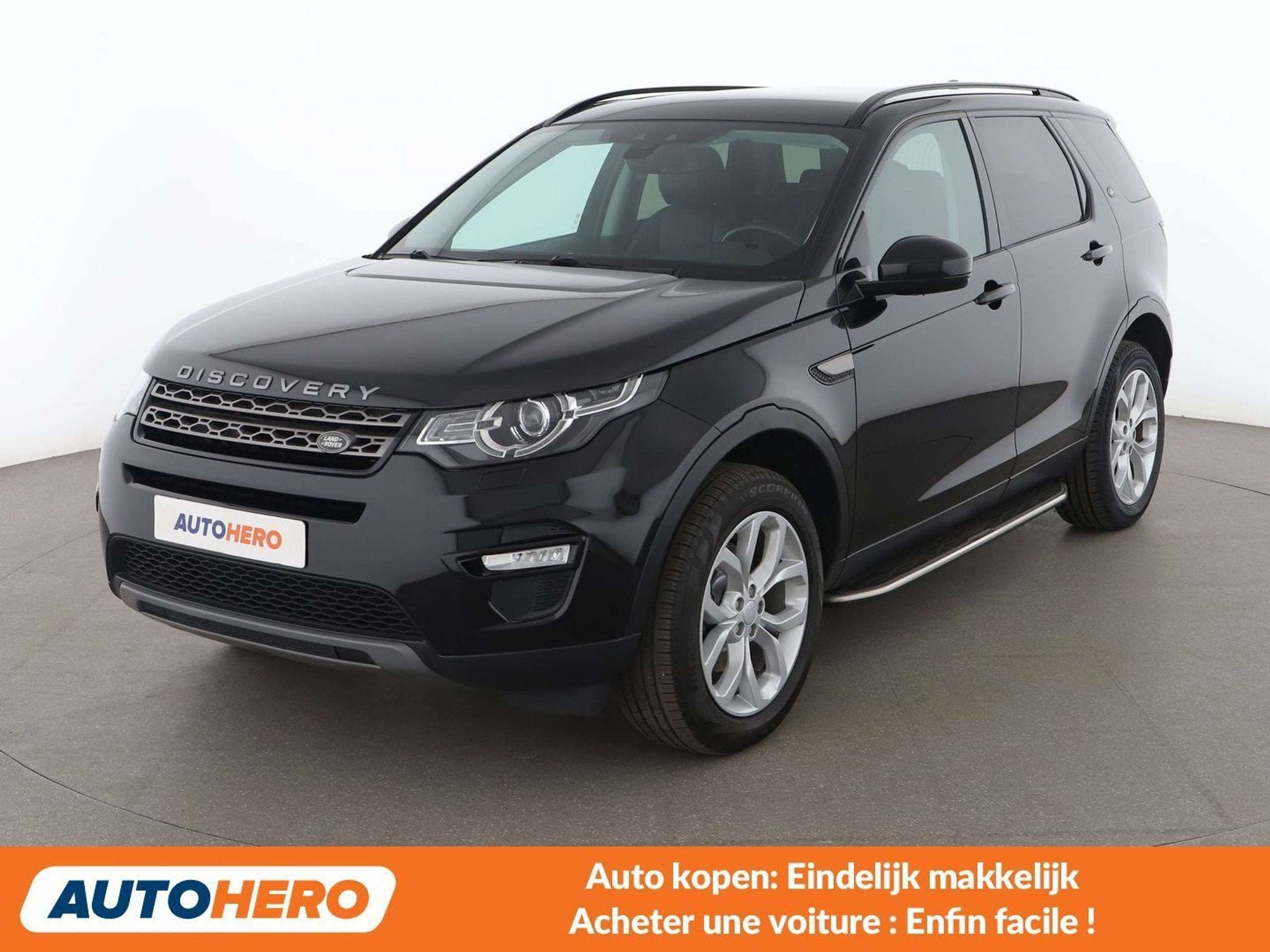 Land Rover Discovery Sport 2.0 Td4 SE AWD (bj 2018), Auto's, Land Rover, Automaat, Zwart, https://public.car-pass.be/vhr/ba83ca02-7dcf-44b7-9320-5a39d645b886