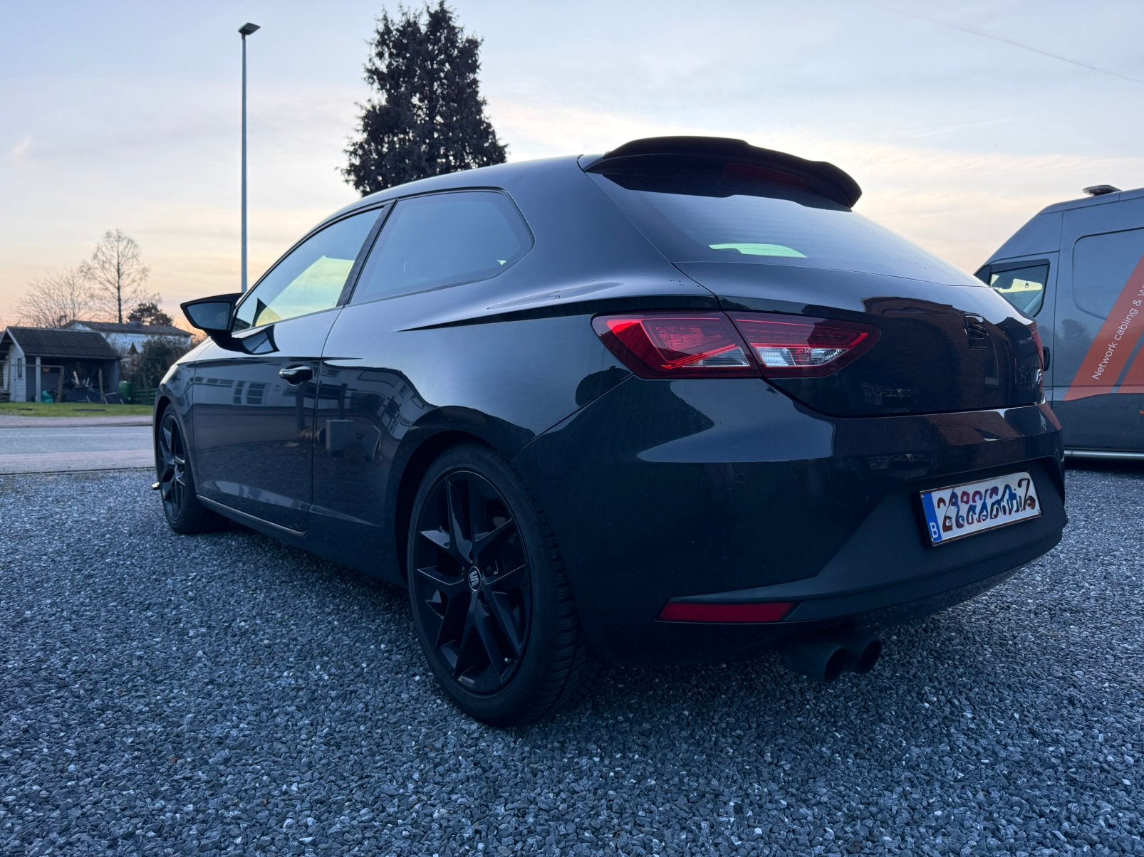 Seat Leon FR 1.8 TSI, Auto's, 4 cilinders, Leon, Zwart, Particulier