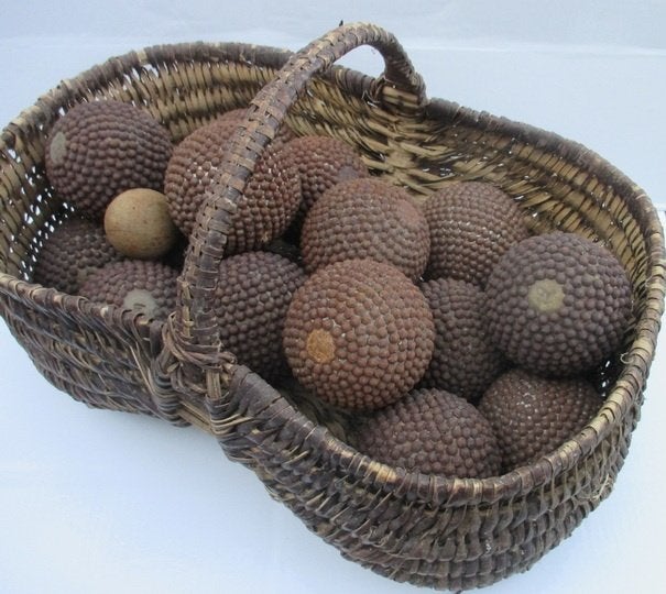 collectie antieke jeu de boules petanqueballen Lyon, Verzenden