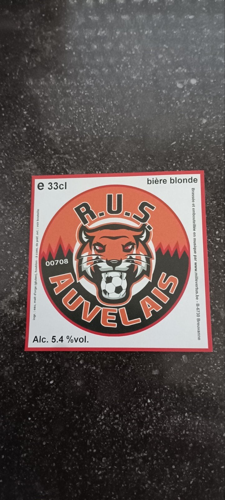 Bieretiket r u s auvelais br Millevertus Breuvanne, Enlèvement ou Envoi