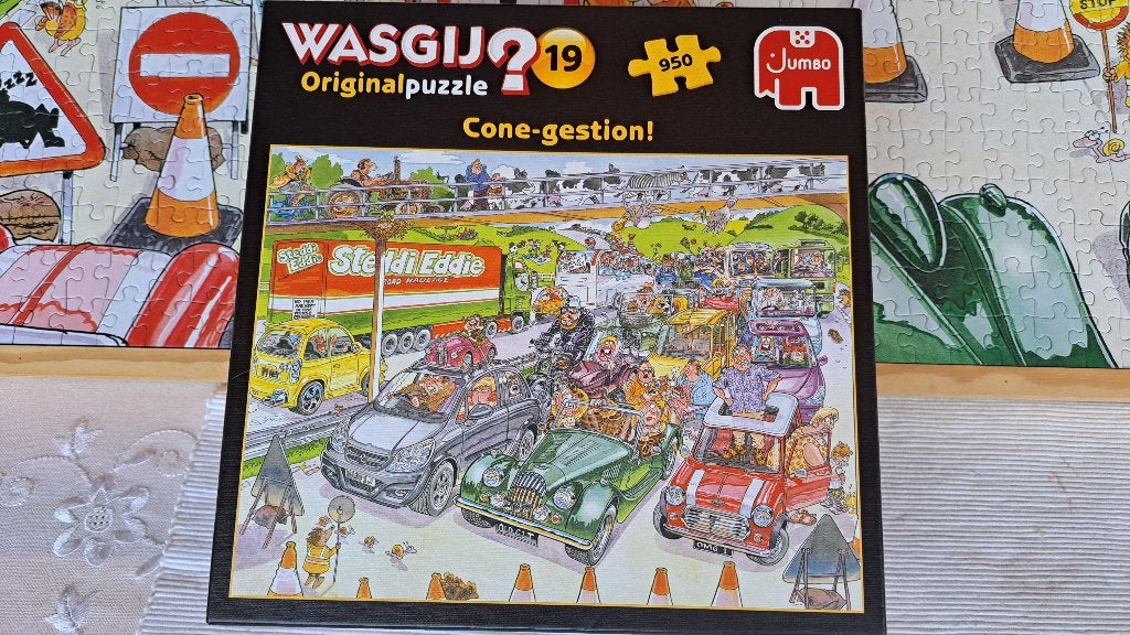 puzzel wasgij ""con-gestion!", Enlèvement, 500 à 1500 pièces, Comme neuf, Puzzle