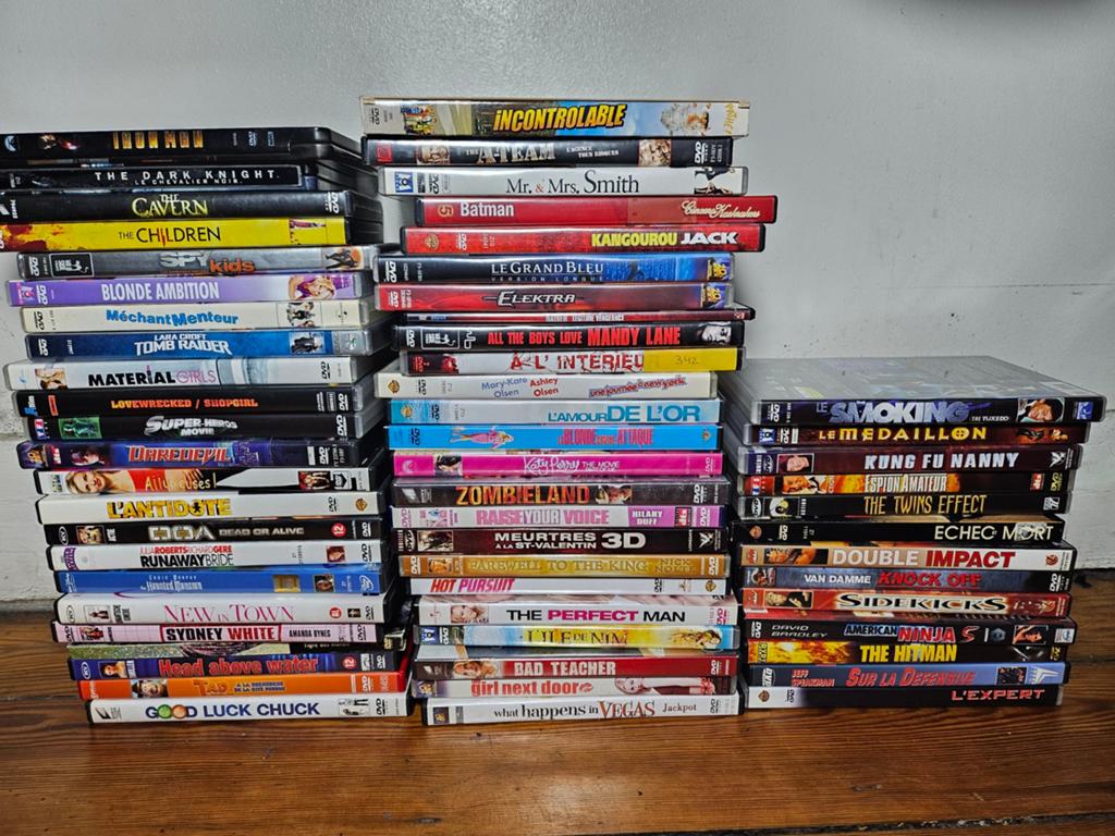Lot de films en DVD, CD & DVD, DVD | Autres DVD, Enlèvement ou Envoi
