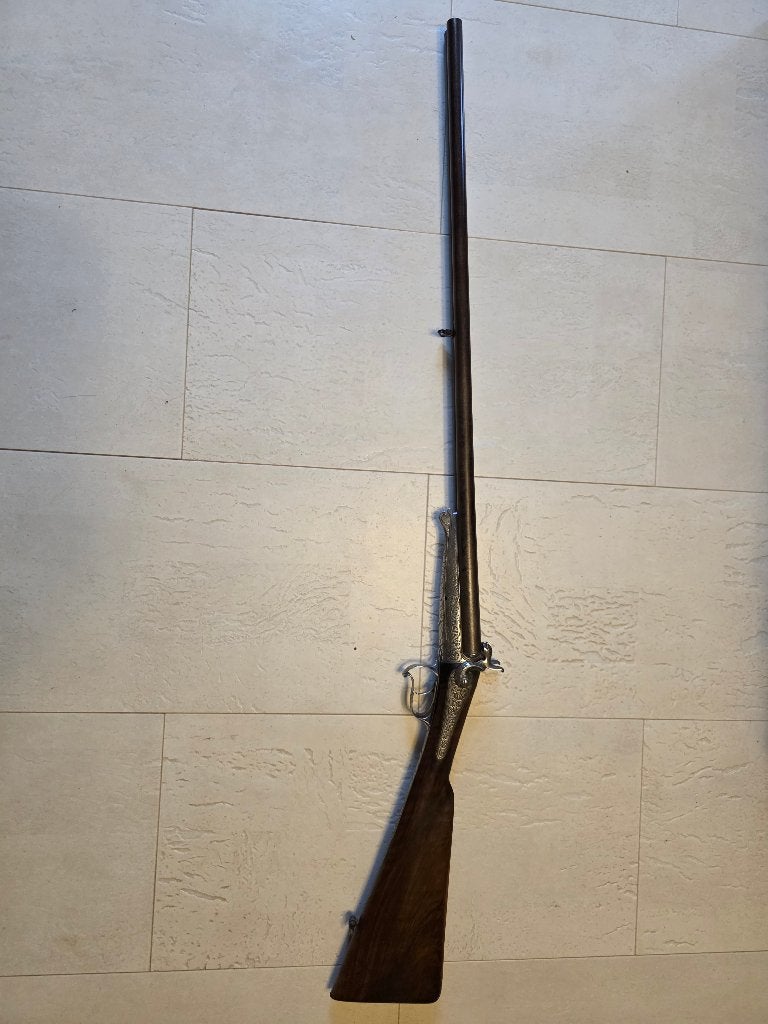 Fusil Penfire français gravé — Le Baron à Caen — vers 1860, Collections, Objets militaires | Général, Autres, Enlèvement