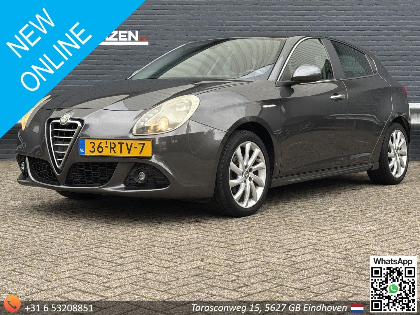 Alfa Romeo Giulietta 1.6 JTDm Distinctive | Cruise | climati, Autos, Argent ou Gris, Achat, Entreprise, Boîte manuelle
