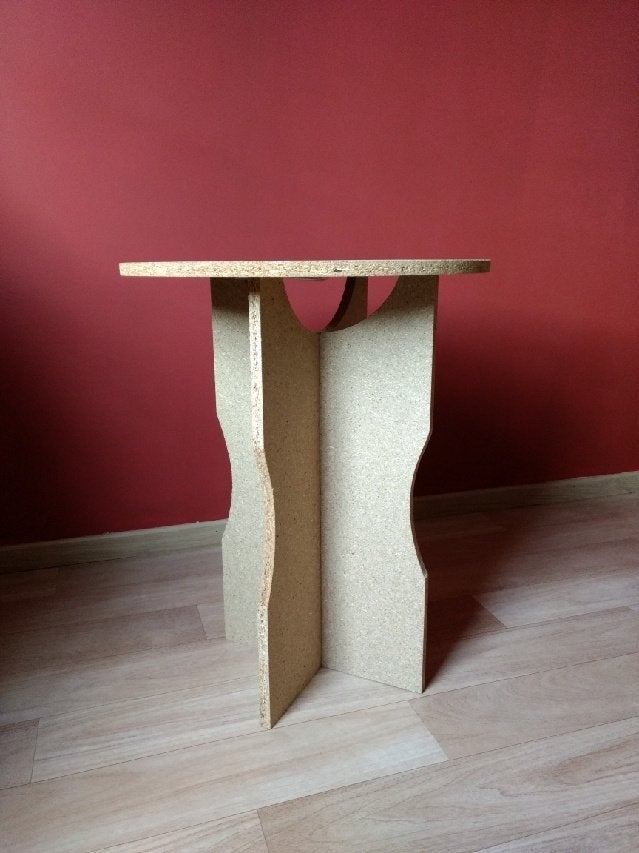 Table d'appoint ronde, Maison & Meubles, Rond, Moins de 55 cm, Comme neuf, Enlèvement