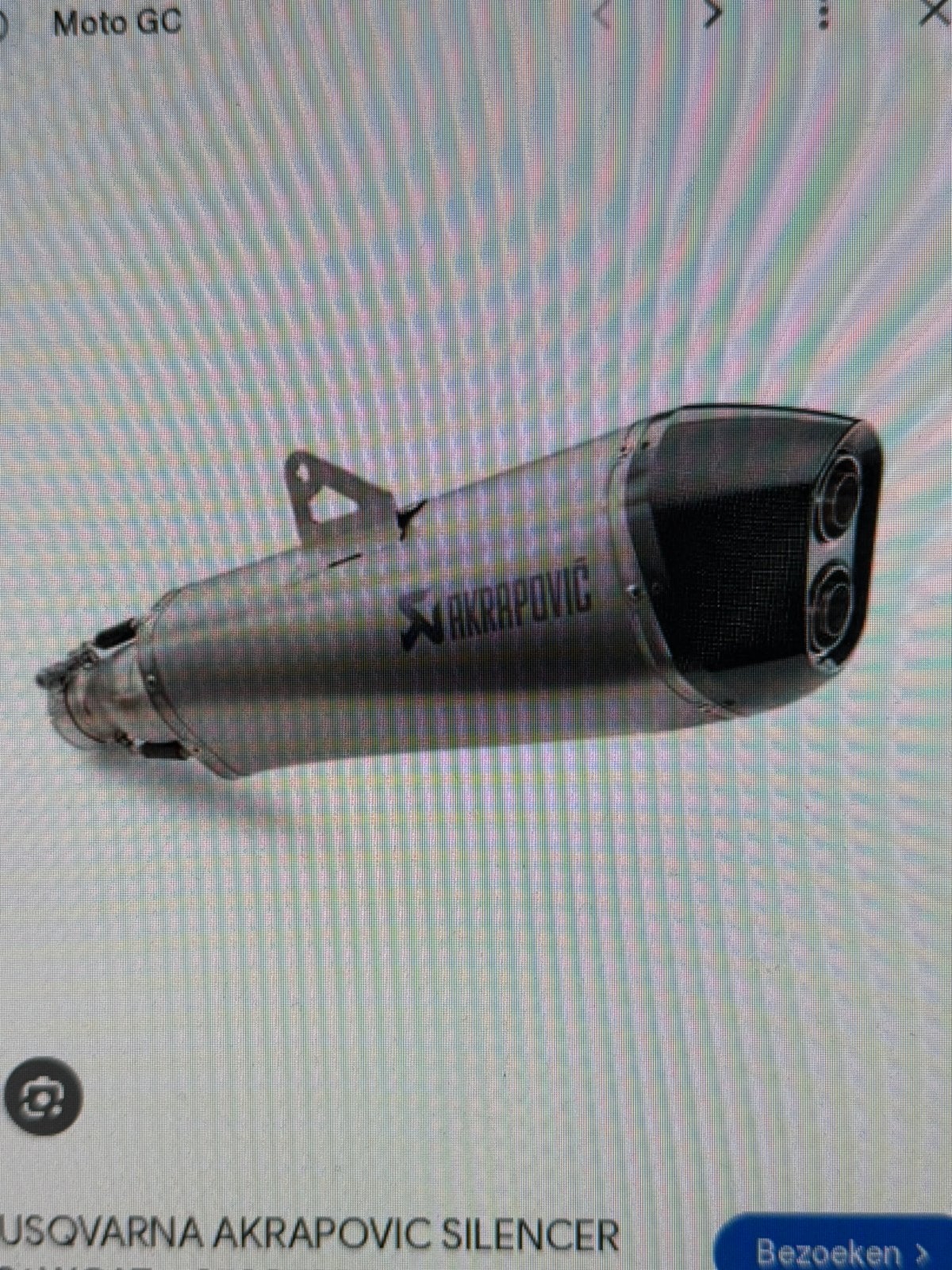akrapovic uitlaat voot ktm husqavarna GasGas, Ophalen, Zo goed als nieuw, Uitlaat, Overige merken
