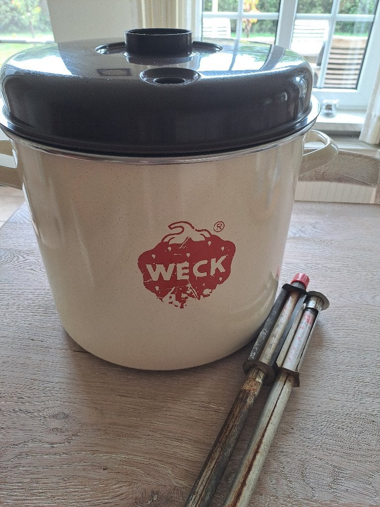 Weckketel, Ophalen, Gebruikt, Overige typen, Met deksel
