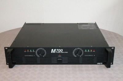 audio versterker INTER M  2 x 350 watt te Ekeren, Audio, Tv en Foto, Versterkers en Ontvangers, Zo goed als nieuw, 120 watt of meer