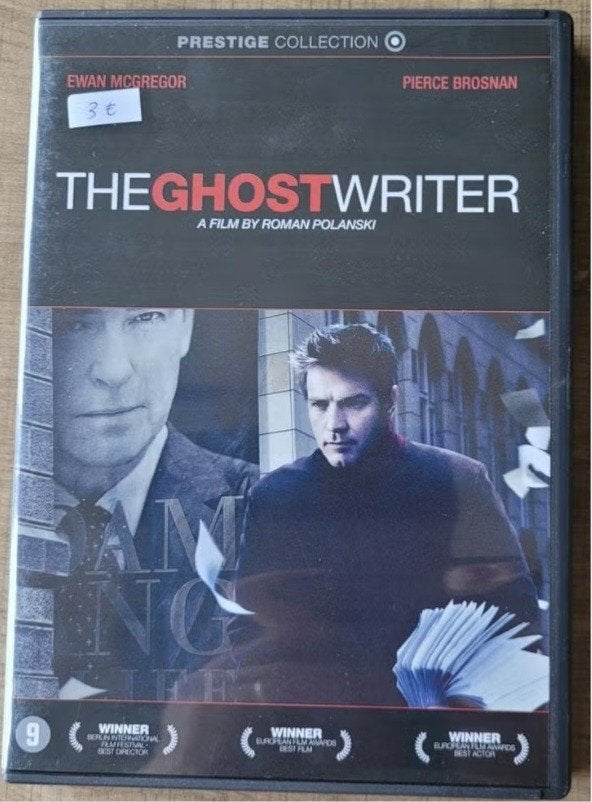 The Ghostwriter, Cd's en Dvd's, Dvd's | Thrillers en Misdaad, Psychologische thriller, Engels, Nederlands, Vanaf 9 jaar