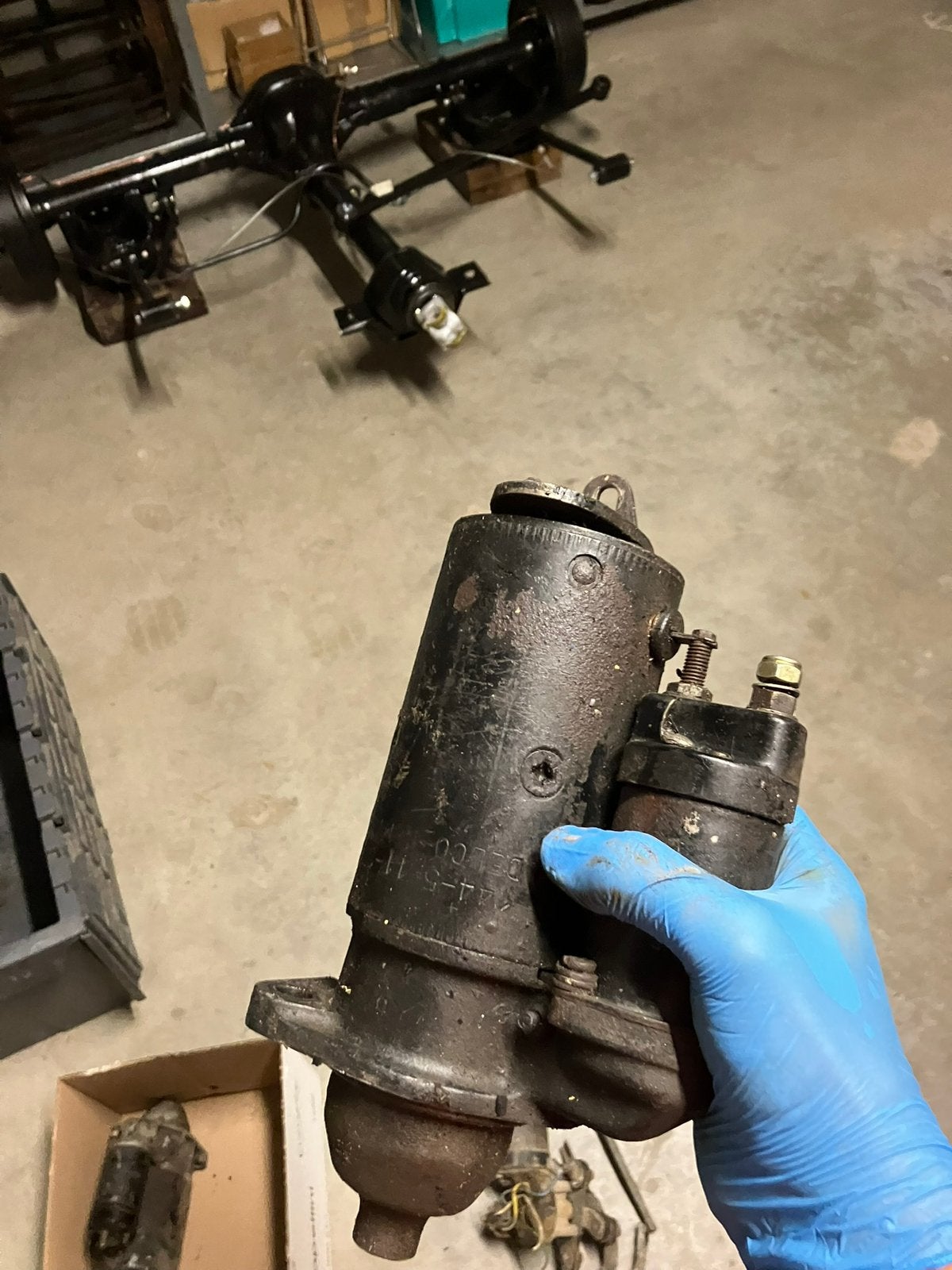 Delco-startmotor voor Opel GT 1900, Auto-onderdelen, Ophalen of Verzenden, Gebruikt, Opel