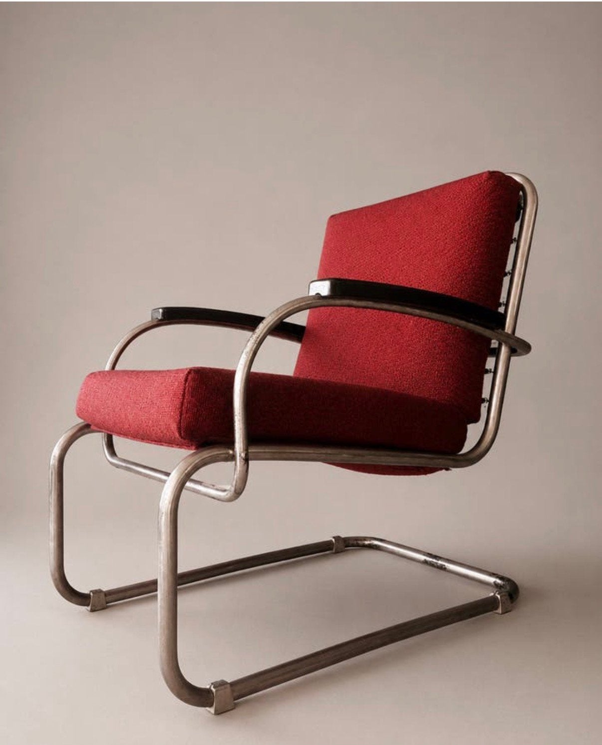 Zeldzame Gispen fauteuil VI-A-138, van der Vlugt, ca 1931, Ophalen