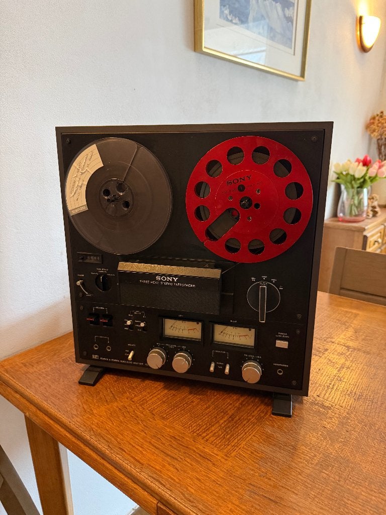 Sony TC-399 + bandes audio + bobines + Avery Junior Rewinder, Ophalen, Bandrecorder