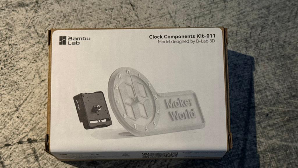 Bambu Lab Clock Components Kit 011, Computers en Software, Ophalen of Verzenden, Nieuw