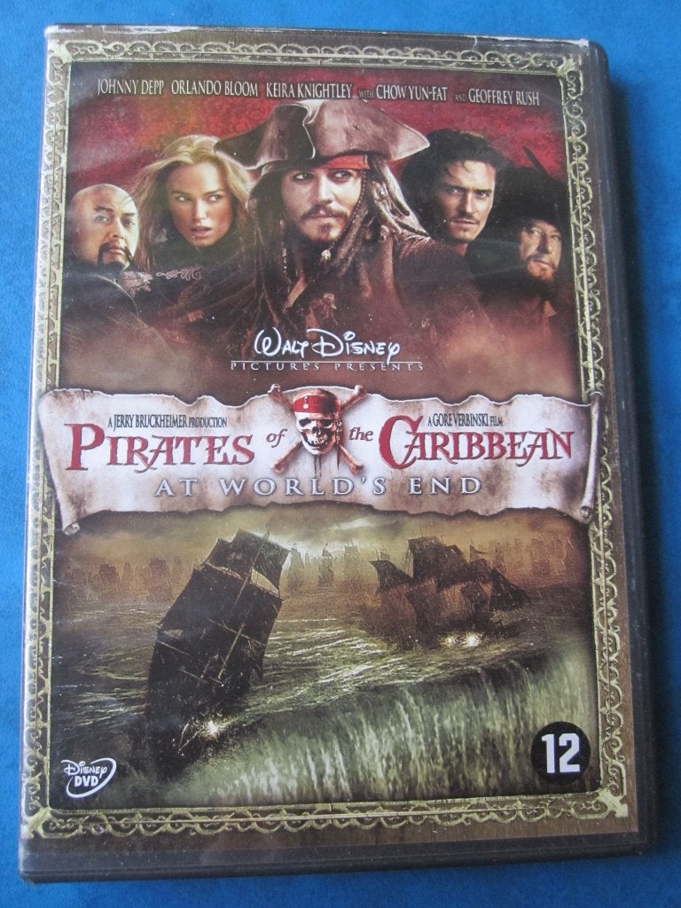 Pirates of the Caribbean: At World's End (2007) DISNEY, Cd's en Dvd's, Dvd's | Avontuur, Engels, Nederlands, Ophalen of Verzenden