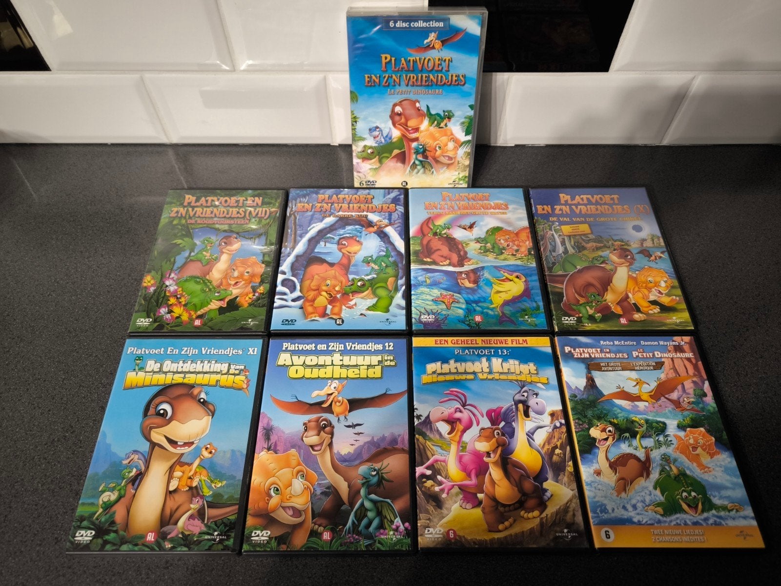 Volledige dvd collectie van platvoet en zijn vriendjes, Ophalen of Verzenden