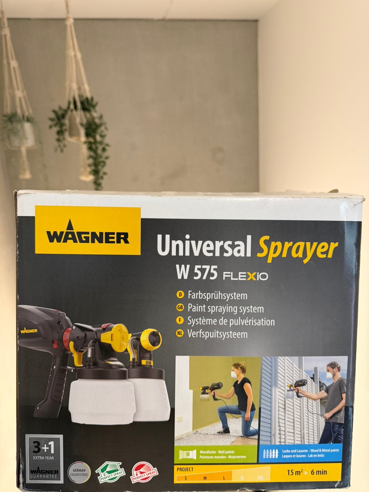 Wagner W 575 FLEXiO verfspuit – Compleet, Doe-het-zelf en Bouw, Ophalen, Zo goed als nieuw