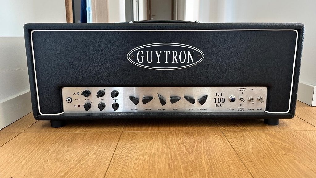 Ampli guitare / tête d’ampli Guytron GT100F/V, Musique & Instruments, Enlèvement, Comme neuf, Guitare, 100 watts ou plus