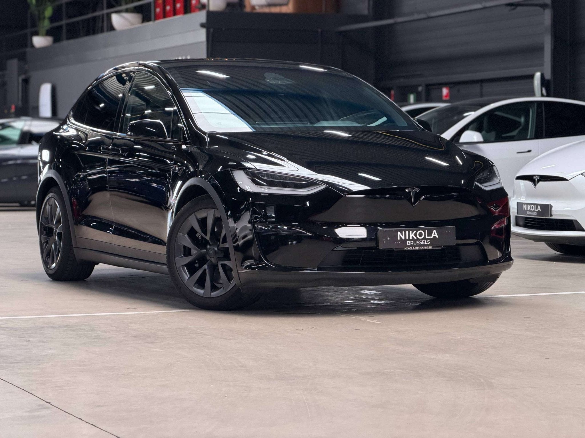 Tesla Model X FACELIFT - LONG RANGE DUAL MOTOR - 6 SEATER, Auto's, Model X, Adaptive Cruise Control, Gebruikt, Zwart
