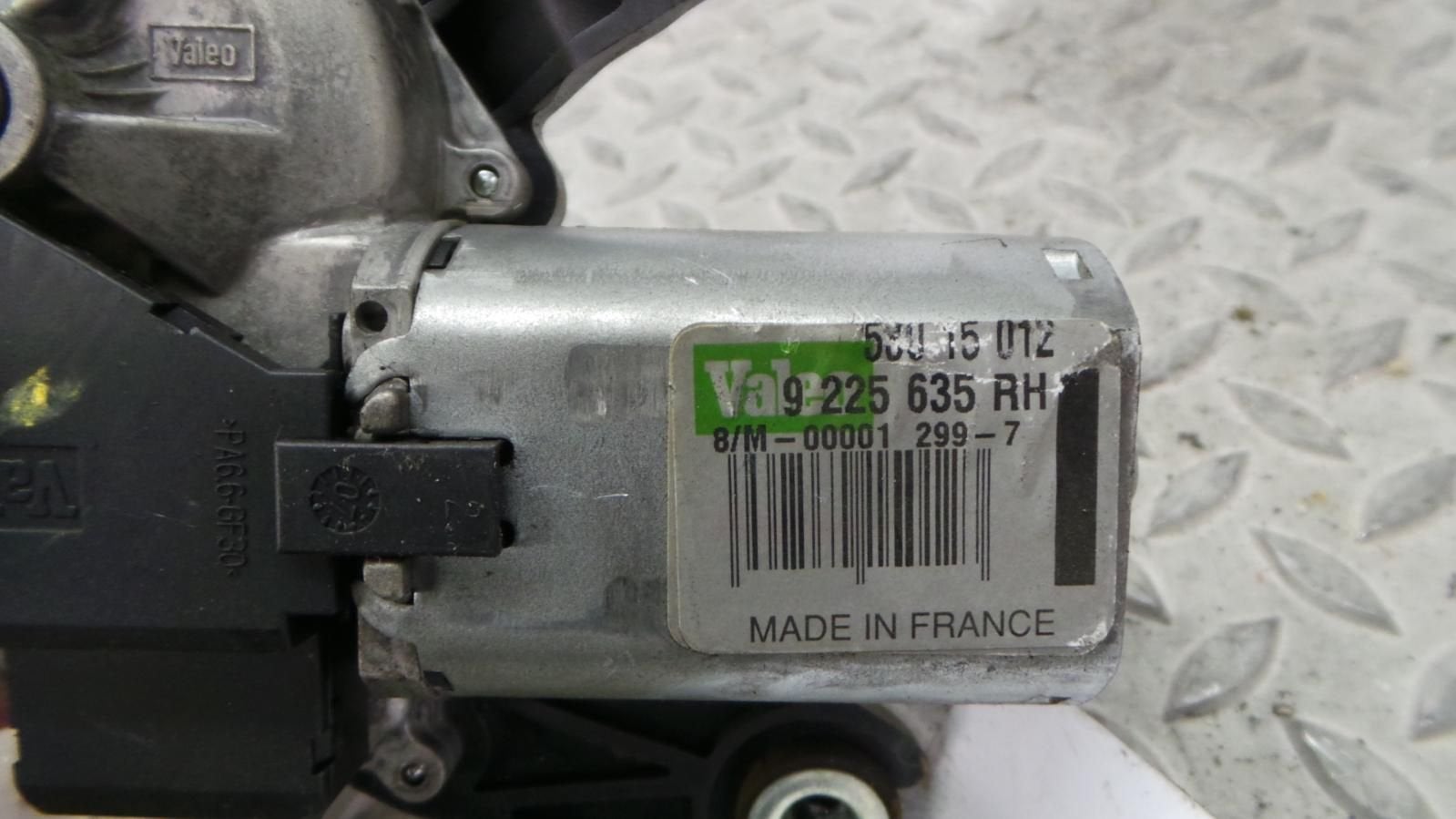 OPEL COMBO RUITENWISSERMOTOR ACHTER 2008, Ophalen of Verzenden, Gebruikt, ARN erkend