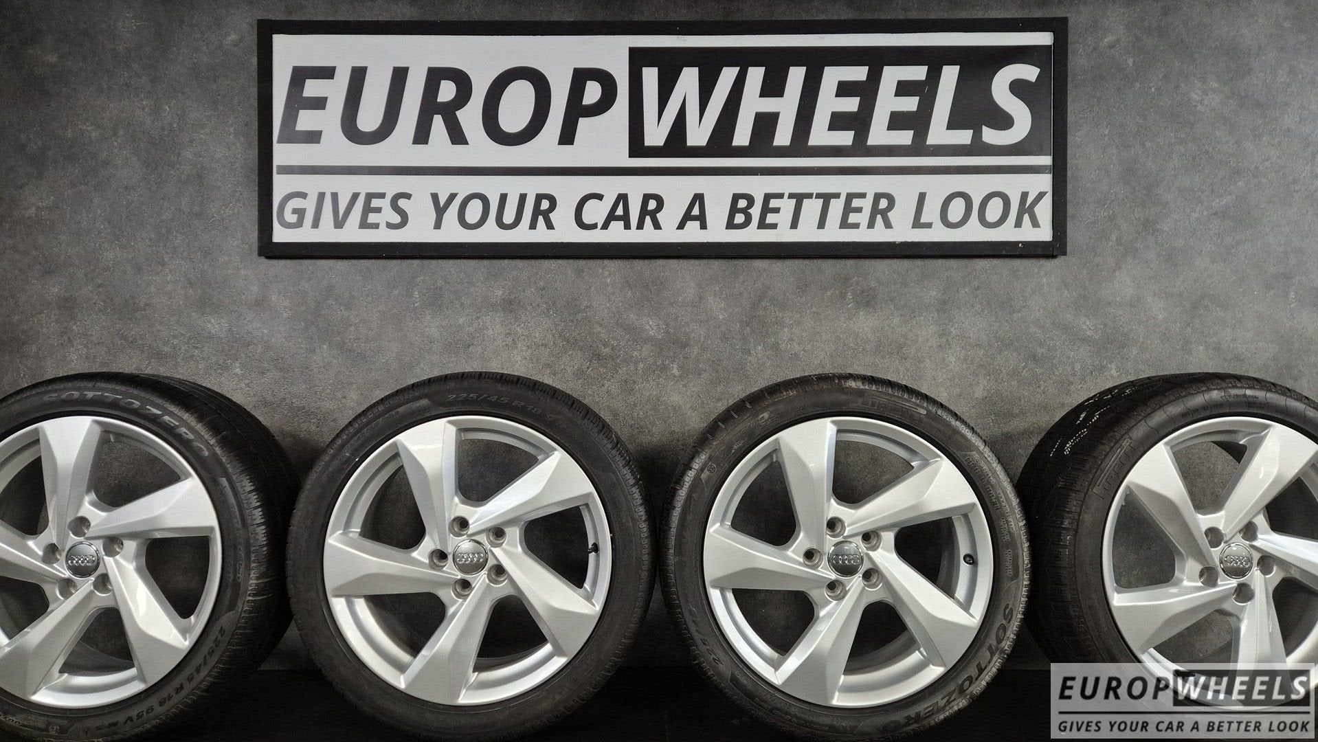18 inch Audi velgen A3 A4 Volkswagen Golf 7 8 winterbanden, Auto-onderdelen, Banden en Velgen, 18 inch, Gebruikt, -, -