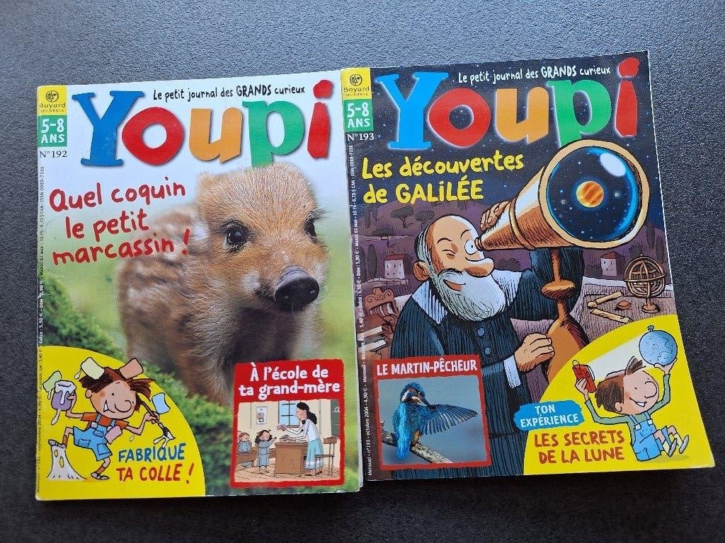 2 livres Youpi - 5 à 8 ans, Enlèvement, Utilisé, Bayard jeunesse, Fiction général
