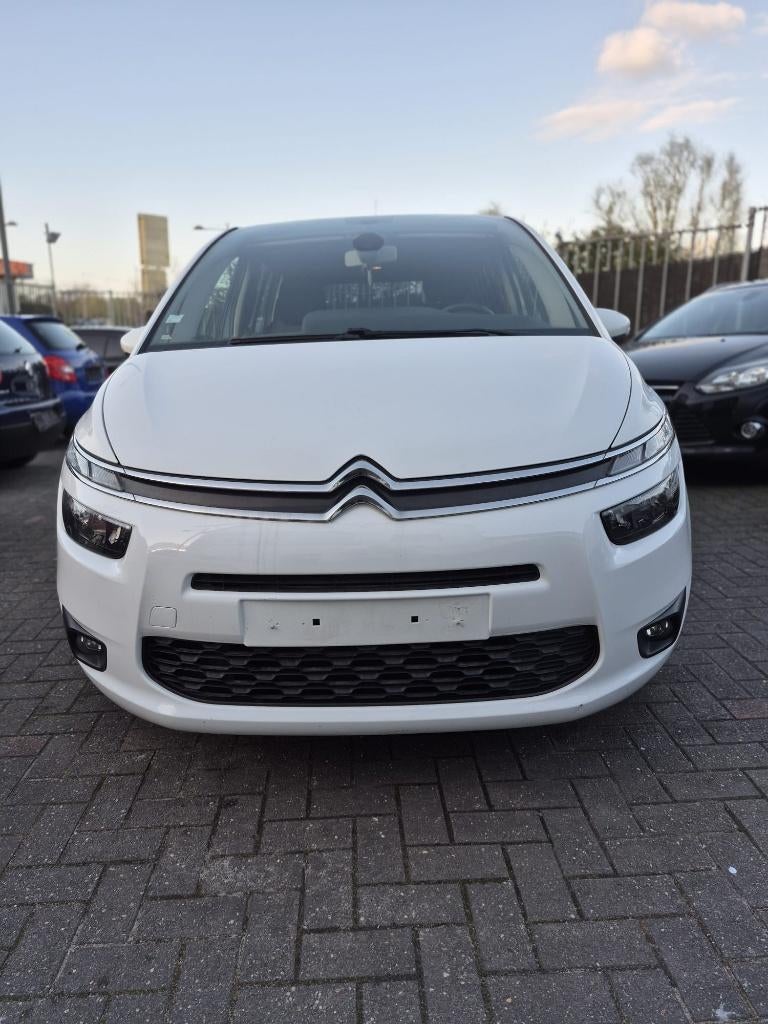 Citroën C4 GrandPicasso 1.2Benzine–7plaats–Airco–gezin, Auto's, Voorwielaandrijving, 1199 cc, 115 g/km, Handgeschakeld