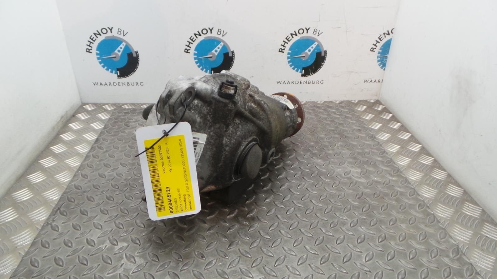 BMW 3 SERIES DIFFERENTIEEL / CARDAN 2014, Enlèvement ou Envoi, Utilisé, ARN reconnu