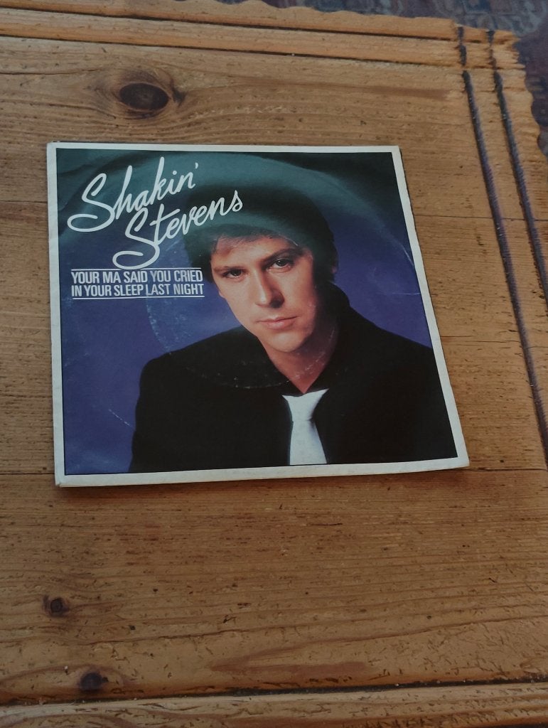 3 Singles van Shakin Stevens, CD & DVD, Vinyles Singles, Enlèvement ou Envoi, 7 inch, Utilisé, Rock et Metal