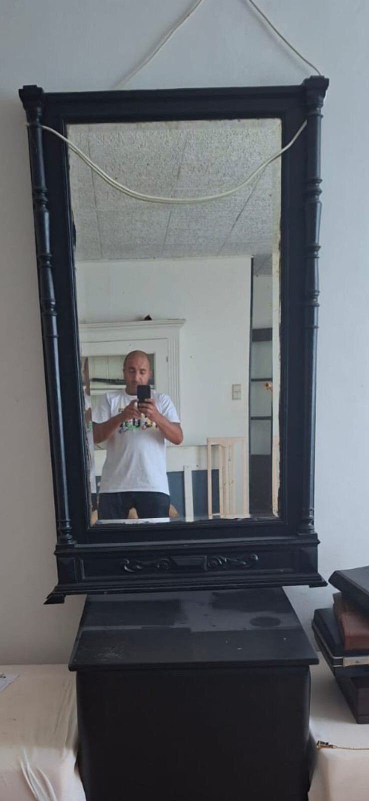3 miroir meuble, Antiquités & Art, Enlèvement